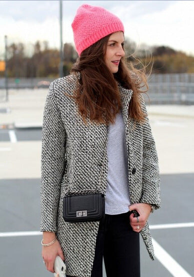 Blended Lapel Coat