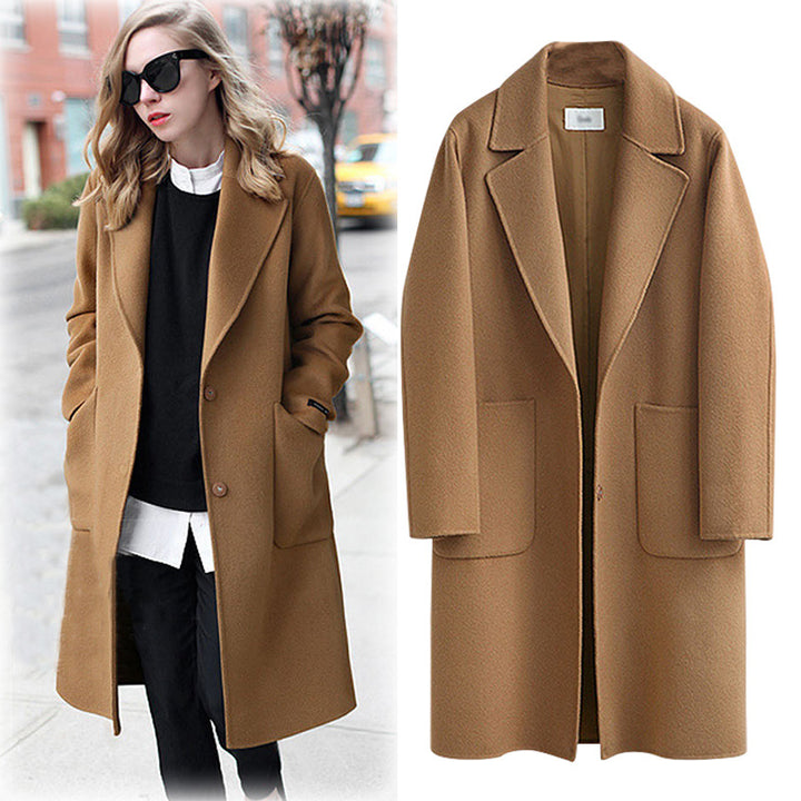 Classic Single-Breasted Coat