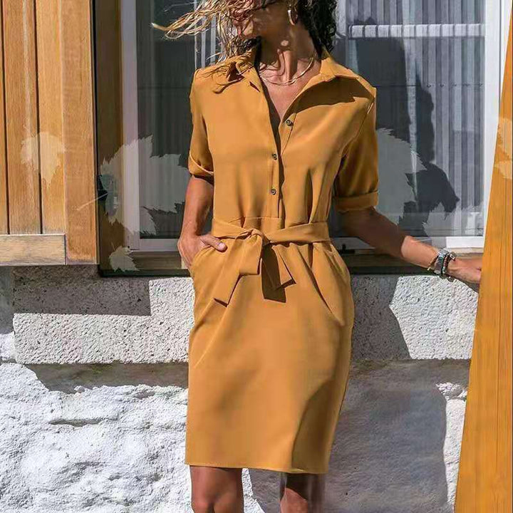 Timeless Shirt Dress with Pockets